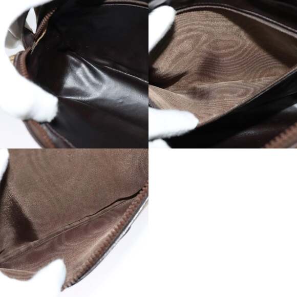 CELINE C Sulky Shoulder Bag Canvas Beige - Picture 12 of 12